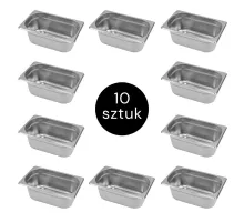 Gastronorm konteiners - 1/4 GN - 10 cm dziļš