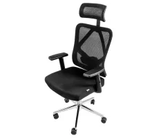 Офисное вращающееся кресло Furvero Eclipse BM/A3D/L3D/H2D/S черный N