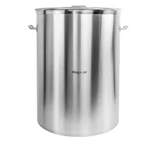 Augsts profesionāls gastronomijas katls ar vāku, tilpums 225l, diametrs 60 cm x augstums 80 cm N