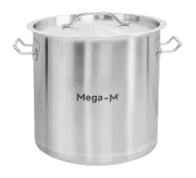 Augsts gastronomijas katls ar vāku Standard 21l diam. 30 cm x h 30 cm N