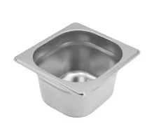 Gastronorm konteiners - 1/6 GN - 10 cm dziļš
