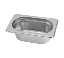Gastronorm konteiners - 1/9 GN - 6.5 cm dziļš