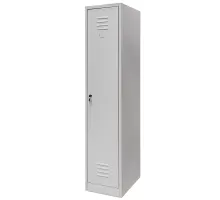 Drošības apģērbu skapis J-40 1 durvju pelēks S-36 cm G-50 cm H-180 cm skrūvējams N