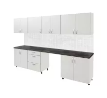 Комплект мебели для комнат отдыха H-91 cm L-287 cm G-60 cm Попель Еггер N