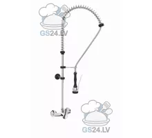 Profesionāls priekšmazgāšanas dušas komplekts divu atveru montāzei – Monolith