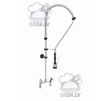 Profesionāls priekšmazgāšanas dušas komplekts divu atveru montāzei – Monolith