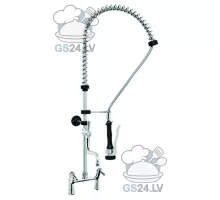 Profesionāls priekšmazgāšanas dušas komplekts divu atveru montāzei – Monolith