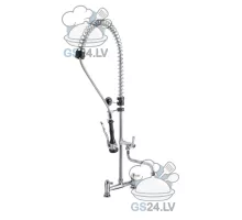 Profesionāls priekšmazgāšanas dušas komplekts divu atveru montāzei – Monolith