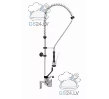 Profesionāls priekšmazgāšanas dušas komplekts divu atveru montāzei – Monolith