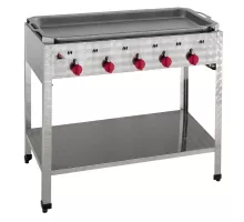 Gas combi stand grill 5, Neumärker, 00-50479