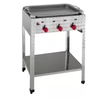 Gas combi stand grill 3, Neumärker, 00-50485