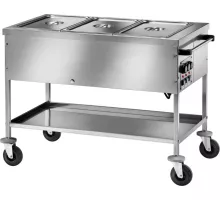 Тележка для подачи блюд 3x 1/1 gn, Neumärker, 05-00366