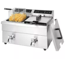 Индукционная фритюрница 2х 8 литров, Neumärker, 05-50148