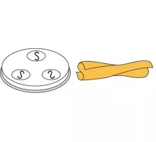 Pasta nozzle disk ø 50 mm casereccie, Neumärker, 06-50742-00