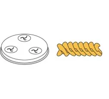 Pasta nozzle disk ø 50 mm fusilli, Neumärker, 06-50742-01