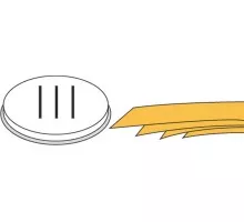 Pasta nozzle disk ø 50 mm pappardelle, Neumärker, 06-50742-02