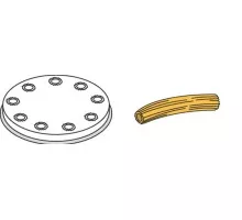 Pasta nozzle disk ø 50 mm bucatini, Neumärker, 06-50742-04