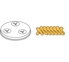 Pasta nozzle disk ø 57 mm fusilli, Neumärker, 06-50754-01