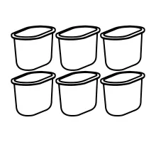 Water filters for professional milk frother, Neumärker, 06-70252-00