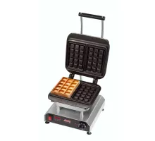 Neumärker Waffle Maker Thermocook® incl. Brussels Waffle Interchangeable Plates (cast iron)