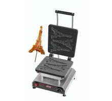 Neumärker Waffle Maker Thermocook® incl. Eiffel Tower Interchangeable Plates