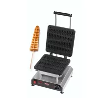 Neumärker Waffle Maker Thermocook® incl. Lolly Waffle Interchangeable Plates (non-stick coated aluminium)