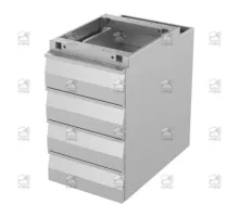 Quadruple GN 1/1 drawer block