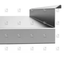 Angled upstand on one side