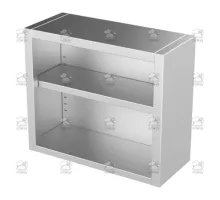 OPTION — Doorless wall cabinet