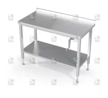 Galds ar manuālu augstuma regulēšanu, 1000x600x900 mm
