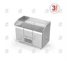 1½ galds ledusskapis ar granīta virsmu, Novameta, FM0-N121-94/70/90
