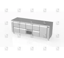 4½ section height adjustable cooling counter, Novameta, FPR-E439-233/70/90