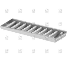 Roller table top with long rollers, 1000×600×200 mm