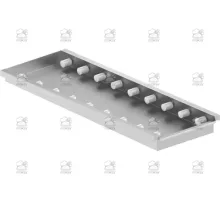 Roller table top with short rollers, 1000×600×200 mm