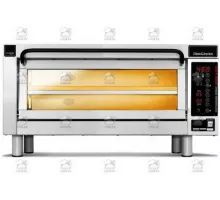 Compact pizza oven, 1 deck, chamber 710×355 mm, 4.45 kW
