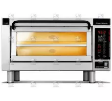 Compact pizza oven, 1 deck, chamber 535×535 mm, 4.4 kW