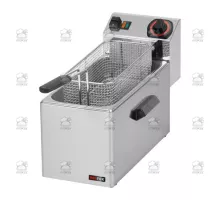 Elektriskā galda fritēšanas iekārta zivīm 8 l, 3.4 kW, 230 V