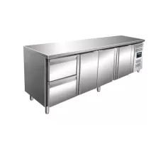 dzesēšanas galds ar 3 durvīm un 1x 2 skuffu komplekts, modelis KYLJA 4110 TN