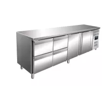 atdziļināmais galds ar 2 durvīm un 2x 2 kasti rāmjiem, modelis KYLJA 4140 TN