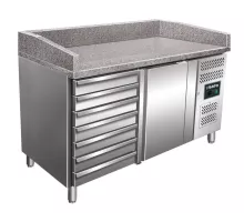 Стол для приготовления пиццы с выдвижными ящиками модель MARGA PZ 1610 TN