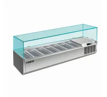 Aukstumiekārta ar saldētavu - 1/4 Gn modelis Vrx 1500/330