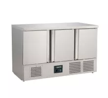 Darba galds ar dzesēšanu, 3 durvis, modelis S903 S/S Top Pro