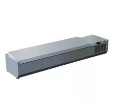atdzesētais uz galda izvietojams displejs ar vāku - 1/3 modelis VRX 1800 no nerūsējošā tērauda