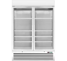 Ventilētais saldētava - 2 stikla durvju modelis D 920