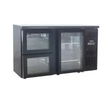Bāra dzesētājs ar 1 stikla durvīm un 2 atvilktnēm Modelis Bc 2100 G S2