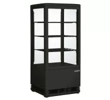 Мини-витрина холодильная вентилируемая модель SC 80 черная