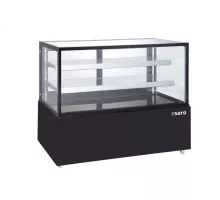 Kūku vitrīna 410L Black Modelis Marion