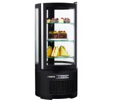 Витрина для тортов черная Модель Матильда