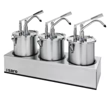 SARO Sauce dispenser set of 3 model PD-003