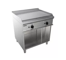 SARO Gas griddle with open stand model E7/KTG2BAR